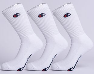 Champion 3pk Crew Socks WHT/WHT/WHT