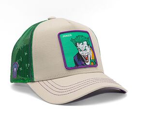 Kšiltovka Capslab - Trucker Batman - Joker v.3 White Trucker White / Purple