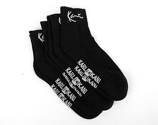 Ponožky Karl Kani Signature Ankle Socks 3-Pack black