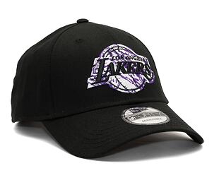 Kšiltovka New Era 9FORTY NBA Infill Los Angeles Lakers Black / Purple