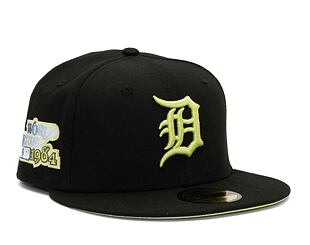 Kšiltovka New Era 59FIFTY MLB Style Activist Detroit Tigers Cooperstown Black / Cyber Green