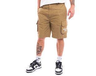 Kraťasy Karl Kani Retro Washed Cargo Shorts sand