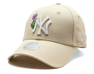Dámská Kšiltovka New Era - MLB Beaded 9FORTY - NY Yankees - Cream