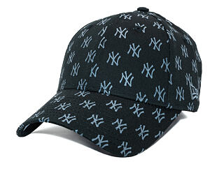 Dámská Kšiltovka New Era - MLB Monogram 9FORTY - NY Yankees - Black / Grey