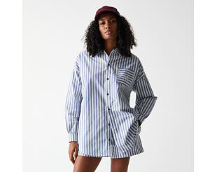 Dámské Košile New Era - MLB Stripe Shirt - NY Yankees - Muted Indigo