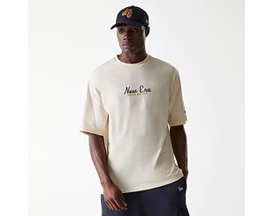 Triko New Era - Wild Graphic Tee - Cream