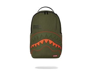 Sprayground - Nylon Shark Central Army Dlx-Ripstop Backpack 