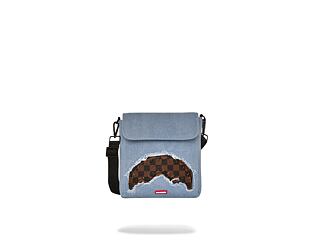 Sprayground - Denim Shark Messenger Sling 