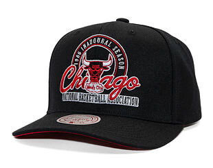 Cap Mitchell & Ness - NBA Inaugural Team Pro Crown - Chicago Bulls - Black