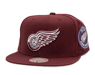 Cap Mitchell & Ness - NHL Fashion Basic Snapback - Detroit Red Wings - Dark Purple