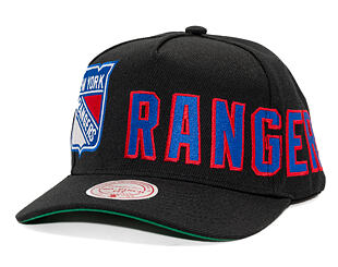 Kšiltovka Mitchell & Ness - NHL Busted Pro - New York Rangers - Black