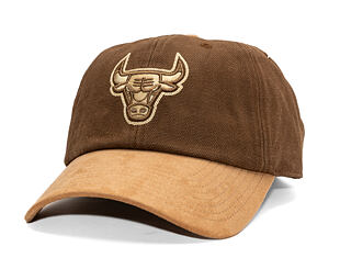 Kšiltovka Mitchell & Ness - NBA Lux Chain Strapback - Chicago Bulls - Brown