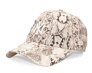 Womens Cap New Era - MLB Snake 9FORTY - NY Yankees - Gray / White