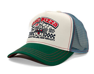 Stetson - Trucker Cap Pizza by JJ Hats - Green/Off-White