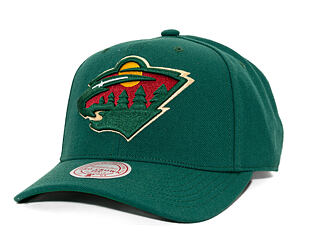 Mitchell & Ness - Minnesota Wild - Team Ground 2.0 Pro Snapback - Hunter Green