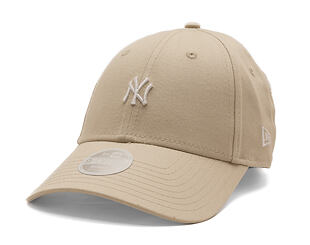 Womens Cap New Era - MLB Mini Logo 9FORTY - NY Yankees - Stone
