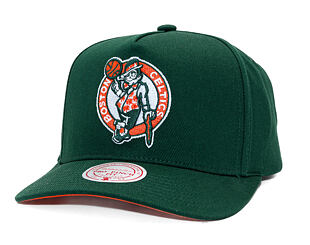 Cap Mitchell & Ness - NBA - Emerald Slam - Boston Celtics - Green/Orange