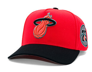 Cap Mitchell & Ness - In The City - NBA - Miami Heat - Pink