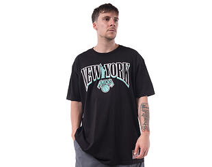 Tee Mitchell & Ness - In The City Wordmark Tee - NBA - New York Knicks -Black