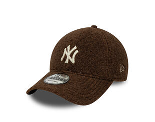 Cap New Era - MLB Winter Tedddy Fleece 9FORTY - NY Yankees - Deep Auburn