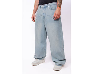 Jeans Karl Kani - Og K Washed Western Relaxed Baggy Jeans - Blue