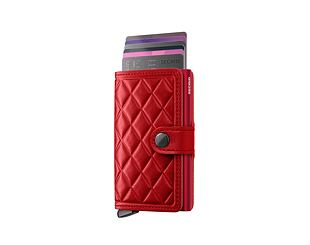 Wallet Secrid - Miniwallet Emboss Diamond Premium - Red