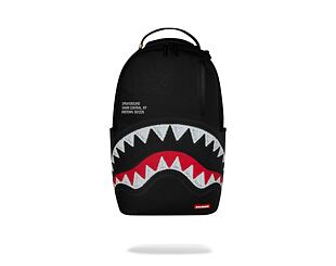 Backpack Sprayground - Shark Central Black Embroidered Shark Backpack