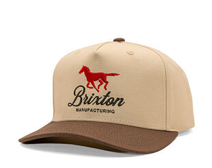 Cap Brixton - Leisure Snapback - Khaki/Coco