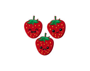 Patch Monoquick - Jahůdky 5 x 4,1 cm