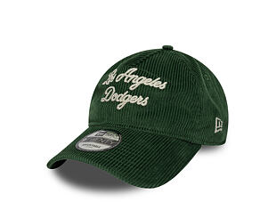 Cap New Era - MLB Cord Script 9TWENTY A-Frame - LA Dodgers - Cilantro Green