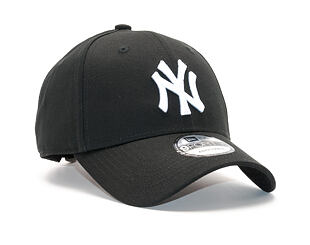 New Era 9FORTY League Basic New York Yankees Strapback Black / Optic White Cap