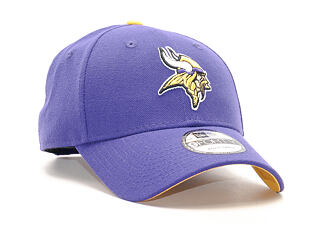 New Era 9FORTY The League Minnesota Vikings Strapback Team Color Cap