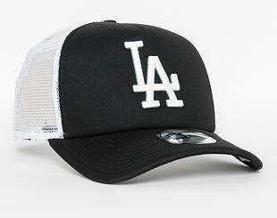 New Era 9FORTY Clean Trucker Los Angeles Dodgers Snapback Black / Optic White Cap