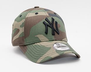 New Era 9FORTY League Essential kids New York Yankees Strapback Woodland Camo
