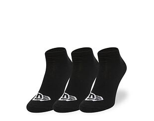 New Era Flag Sneaker 3Pack Black Socks