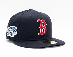New Era 59FIFTY MLB Side Patch Boston Red Sox Navy / Team Color Cap