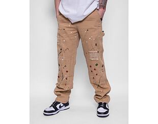 Karl Kani OG Washed Cargo Pants sand