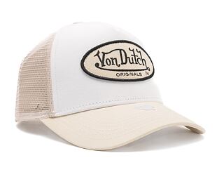Von Dutch Trucker Boston White/Sand Cap