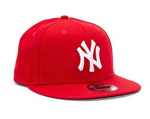 New Era 9FIFTY MLB Color New York Yankees Snapback Scarlet/Optic White Cap