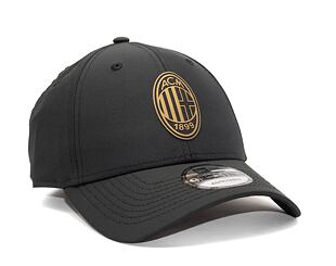 Kšiltovka New Era - Black & Gold 9FORTY - AC Milan - Black