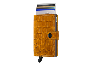 Secrid Crisple Ochre Wallet