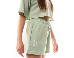 Dámské kraťasy New Era MLB Le Shorts Los Angeles Dodgers Fresh Mint / White