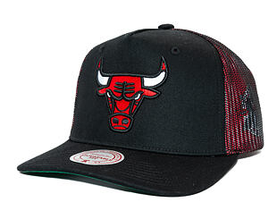 Kšiltovka Mitchell & Ness - NBA Tremor Trucker - Chicago Bulls - Black
