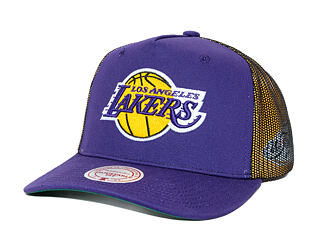 Kšiltovka Mitchell & Ness - NBA Tremor Trucker - LA Lakers - Purple
