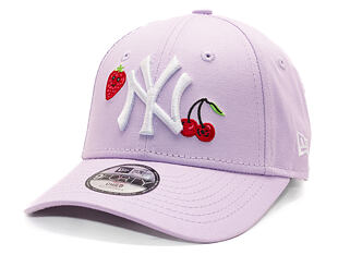 Dětská Kšiltovka New Era - MLB Fruit Icon 9FORTY - NY Yankees - Lila / White