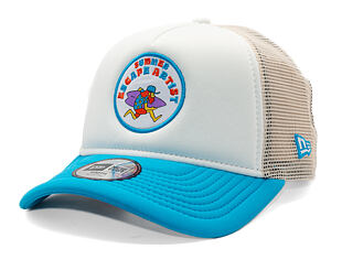 Dětská Kšiltovka New Era - Branded Graphic Patch 9FORTY Trucker - Blue