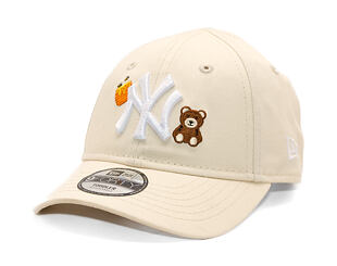 Dětská Kšiltovka New Era - MLB Fall Icons 9FORTY - NY Yankees - Cream / White