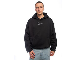 Mikina Karl Kani - Small Signature Essential OS Hoodie - Black