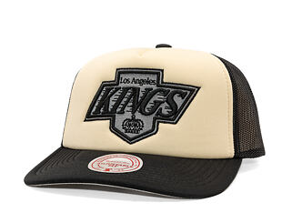Kšiltovka Mitchell & Ness - NHL Vintage Block Trucker - Los Angeles Kings - Cream