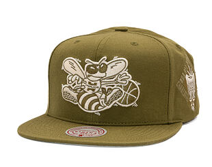 Cap Mitchell & Ness - NBA Fashion Basic Snapback Hwc - Charlotte Hornets - Olive